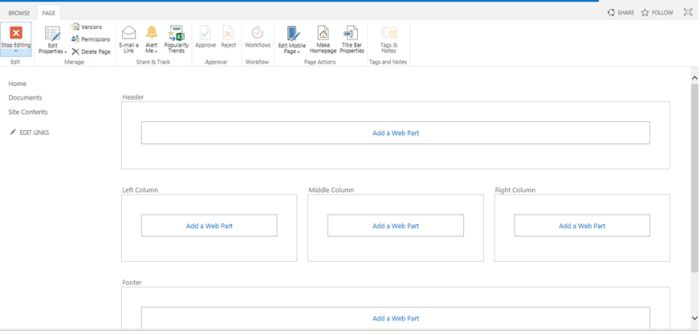 web Part page Created Successfully